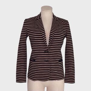 J‎ Crew Nautical Maritime Striped Blazer